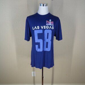 Super Bowl 58 Las Vegas TShirt Men 3XL XXXL Purple Employee Shirt